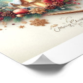 メリークリスマスのポスター ポスター (角)