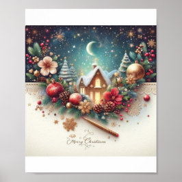 メリークリスマスのポスター ポスター