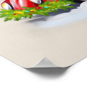 メリークリスマスのポスター ポスター (角)