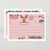 メリークリスマスのポストカード ポストカード (正面/裏面)