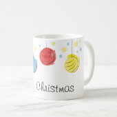 メリークリスマスのマグ コーヒーマグカップ (正面右)