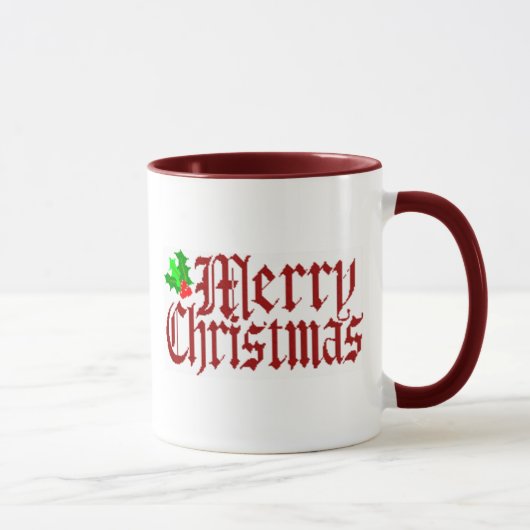 メリークリスマスのマグ マグカップ (右)