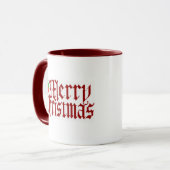 メリークリスマスのマグ マグカップ (正面左)