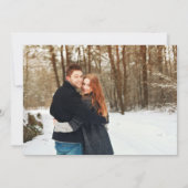 メリークリスマスのミスタントーモダンカップル4写真 シーズンカード (裏面)