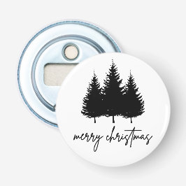 メリークリスマスのミニマリストのホリデーシーズンのギフト 栓抜き
