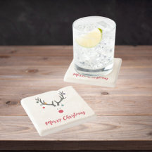 メリークリスマスのミニマリストモダントナカイ