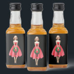 メリークリスマスのミニリカールラベル リキュールボトルラベル<br><div class="desc">メリークリスマスのミニリカールラベル</div>