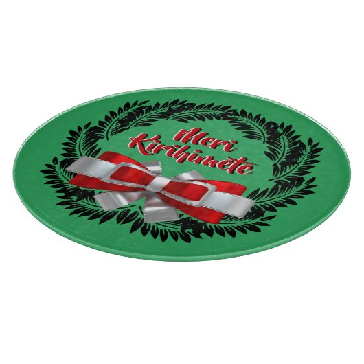 メリークリスマスのメリーキリヒメテマオリ カッティングボード (角)