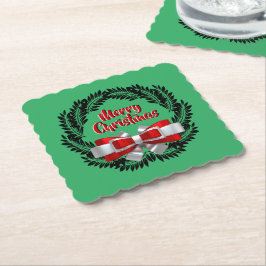メリークリスマスのメリーキリヒメテマオリ ペーパーコースター
