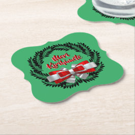 メリークリスマスのメリーキリヒメテマオリ ペーパーコースター