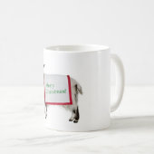 メリークリスマスのヤギのマグ コーヒーマグカップ (正面右)