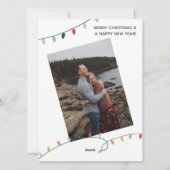 メリークリスマスのライトアップ シーズンカード (裏面)