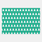 メリークリスマスのラッピング紙フラットシートセット3 ラッピングペーパーシート (正面2)