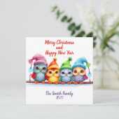 メリークリスマスのレインボーカラフルフル シーズンカード (スタンド正面)