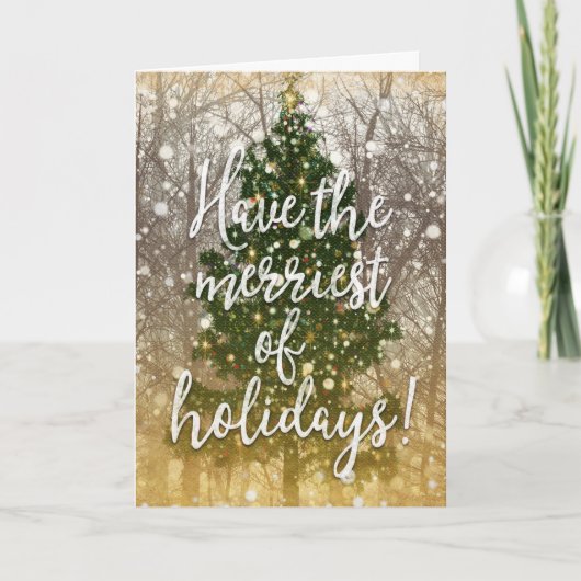 メリークリスマスの休日 シーズンカード (正面)