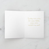 メリークリスマスの休日 シーズンカード (内部)