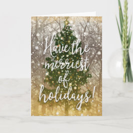 メリークリスマスの休日 シーズンカード