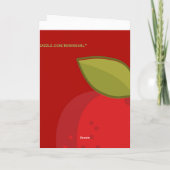 メリークリスマスの先生 シーズンカード (裏面)