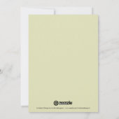 メリークリスマスの写真カード シーズンカード (裏面)