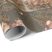 メリークリスマスの包装紙 ラッピングペーパー (ロールコーナー)