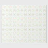 メリークリスマスの包装紙 ラッピングペーパー (フラット)