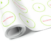 メリークリスマスの包装紙 ラッピングペーパー (ロールコーナー)