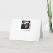 メリークリスマスの北の基本的なクリスマスカード シーズンカード (裏面)