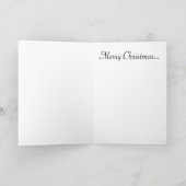 メリークリスマスの同郷人: 黒いサンタ及びBlingin シーズンカード (内部)