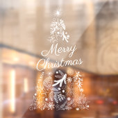 メリークリスマスの大きな窓が貼れる ウィンドウサイン (シート2)