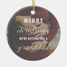 メリークリスマスの妊娠/ベビー告知の写真