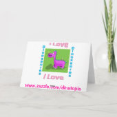 メリークリスマスの姉妹 シーズンカード (裏面)