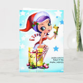 メリークリスマスの姪 シーズンカード (裏面)