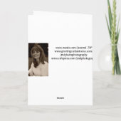 メリークリスマスの娘及び婚約者 シーズンカード (裏面)