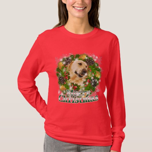 メリークリスマスの実験室 Tシャツ (正面)