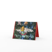 メリークリスマスの幸せな年賀状