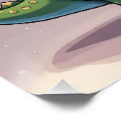 メリークリスマスの恐竜とプレゼント ポスター (コーナー)