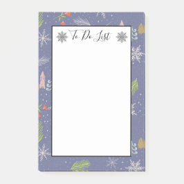 メリークリスマスの手抜きツリー雪のリスト ポストイット