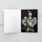 メリークリスマスの挨拶状 シーズンカード (内部)