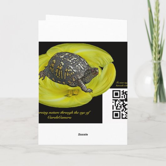 メリークリスマスの挨拶-フラクタルの木および星 シーズンカード (裏面)