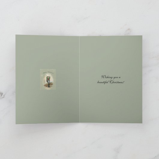 メリークリスマスの挨拶-北の明滅 シーズンカード (内部)