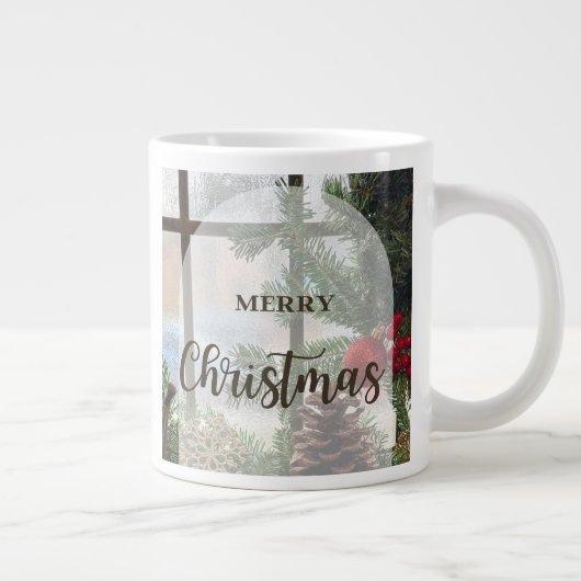 メリークリスマスの日 ジャンボコーヒーマグカップ (右)