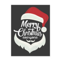 メリークリスマスの明けましておめでとうの2017年の郵便はがき