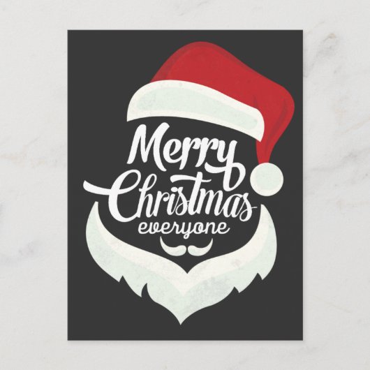 メリークリスマスの明けましておめでとうの2017年の郵便はがき シーズンポストカード (正面)