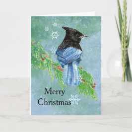 メリークリスマスの星のジェイの鳥の聖なる書物、経典の芸術 シーズンカード