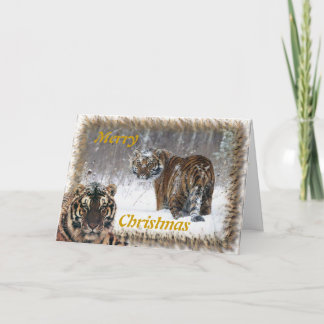 メリークリスマスの景色カード シーズンカード