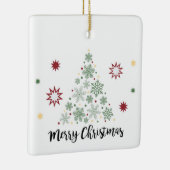 メリークリスマスの木のオーナメント セラミックオーナメント (右)