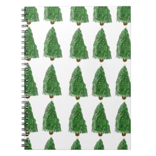 メリークリスマスの木 ノートブック (正面)