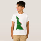 メリークリスマスの木-子供のTシャツ Tシャツ (正面フル)