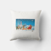 メリークリスマスの枕 クッション (裏面)