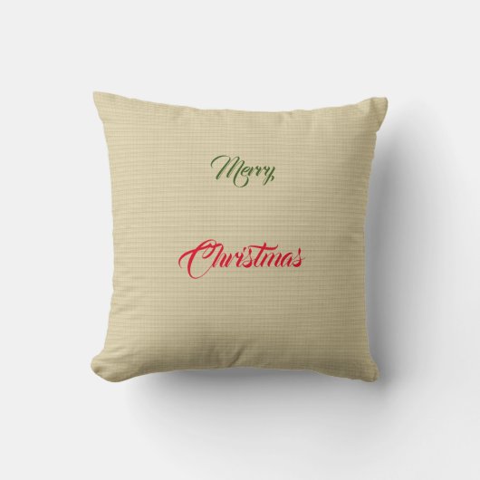 メリークリスマスの枕 クッション (正面)